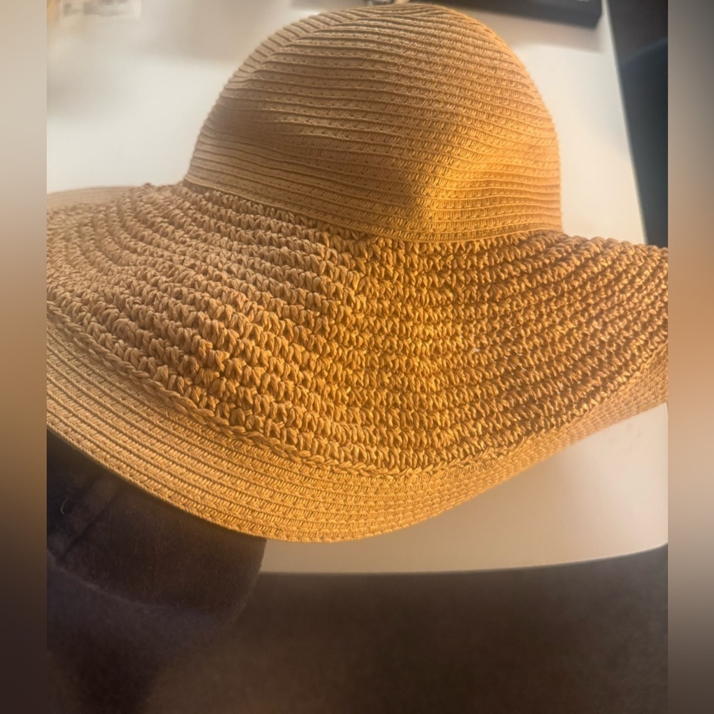 J. Crew Classic Tan Straw Hat